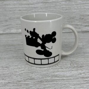 Disney MGM Studios Mickey Mouse Film Reel Mug 1987 Collectible Coffee Cup